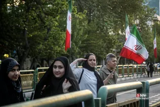 مراسم رژه موتور سواران به مناسبت 29 روز ارتش جمهوری اسلامی
