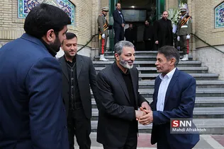 مراسم ختم والده همسر سردار عبداللهی
