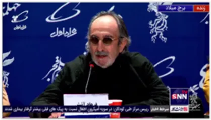 فرهاد آئیش: من بیش&zwnj;از ۱۰۰ ها ساعت با مصدق زندگی کردم و فیلم&zwnj;هایش را دیدم