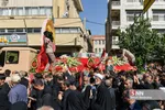 تشییع و خاکسپاری «شهید عبدالله اسکندری» در شیراز