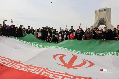 راهپیمایی یوم الله ۲۲ بهمن ۱۴۰۴ در تهران (۴)