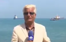 خبرنگار صداوسیما: محل شنیده شدن صدای انفجارها در غرب بندر عباس است/  یک اصابت در منطقه سیریک و شش اصابت در قشم تایید شد  + فیلم