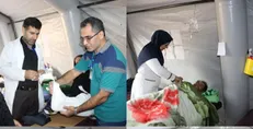 ۱۴۸۶ نفر در بیمارستان صحرایی ثلالث‌باباجانی پذیرش شدند/ بیشتر بیماران سرماخوردگی دارند