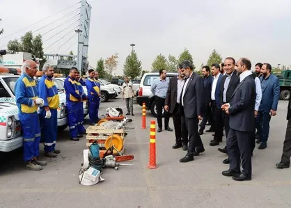 آمادگی کامل منطقه۱۱ تهران در مواجهه با برف و باران