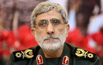 دیدار سردار قاآنی با عراقچی