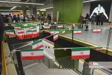 شعار حیدر حیدر اهالی تهران در ایستگاه‌های مترو منتهی به میدان انقلاب اسلامی + فیلم