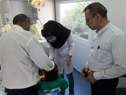 فعالیت جهادی بسیج دانشجویی بابل در قالب بیمارستان صحرایی