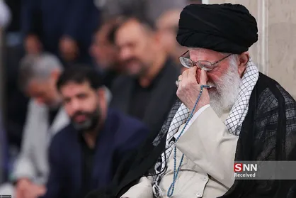 مراسم سوگواری مولای متقیان حضور رهبر انقلاب اسلامی