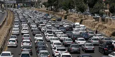 ترافیک پرحجم در مسیر‌های منتهی به مشهد