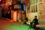 هشتمین شب عزاداری محرم در محله بی‌سیم
