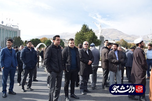 راهپیمایی دانشگاهیان دانشگاه کردستان در محکومیت اغتشاشات اخیر