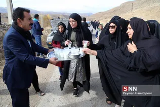 زائران پیاده «چناران شهر» خراسان شمالی