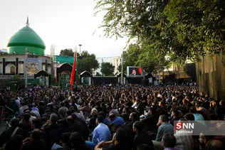 عزاداری شب اول محرم 98 در چیذر با مداحی حاج محمود کریمی