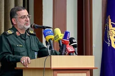 سخنگوی سپاه: سردار سراج در تربیت افسران و فرماندهان جنگ نرم نقش بسیار برجسته‌ای داشت + فیلم