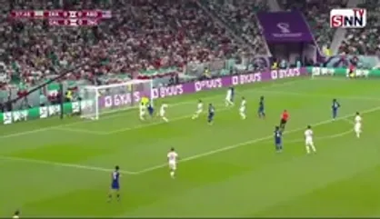 گل اول آمریکا به ایران توسط پولیشیچ در دقیقه ۳۸