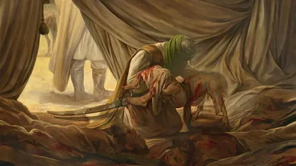 &laquo;حسن روح&zwnj;الامین&raquo; از تابلوی &laquo;امانت&raquo; خود رونمایی کرد