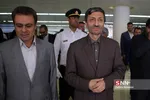 پرویز فتاح و محمد بیگدلی در آیین اهدای ۱۰۱۰۰۰ جفت کفش توسط بانک ملت به دانش آموزان نیازمند کمیته امداد امام خمینی (ره)