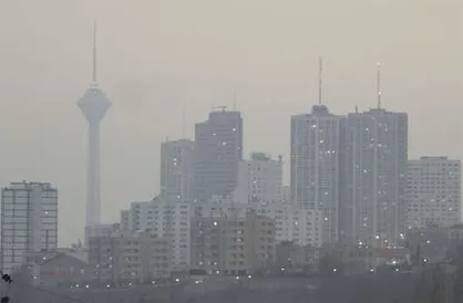 هوای ناسالم تهران در نهمین روز متوالی/ منشا آلودگی ریزگردها و گرد و غبار محلی است