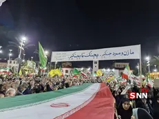 خط‌ و نشان مردم رشت برای ترامپ یاوه‌گو؛ ما زن و مرد جنگیم بجنگ تا بجنگیم