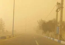 هشدار آلودگی هوا در گچساران/ریزگرد‌ها سه برابر حد مجاز