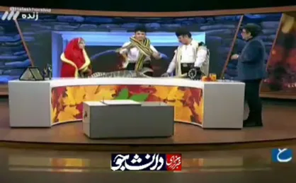 فیلم/ دختری که ۱۱ بار زبان شاه کبری را بوسیده میهمان برنامه حالا خورشید
