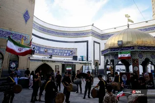 مراسم بزرگداشت سردار شهید اسماعیل احمدی در مسجد علی ابن الحسین(ع)