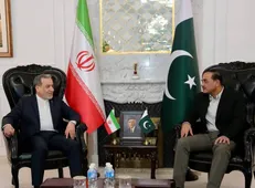 دیدار عراقچی با فرمانده ارتش پاکستان در اسلام آباد + فیلم