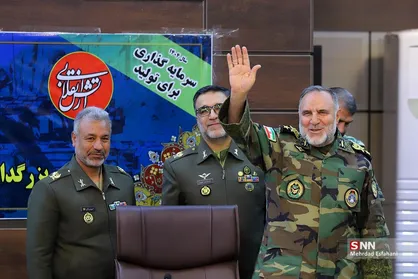 نشست خبری فرمانده نیروی زمینی ارتش
