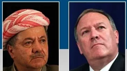 گفت&zwnj;وگو تلفنی &laquo;پامپئو&raquo; و &laquo;مسعود بارزانی&raquo;