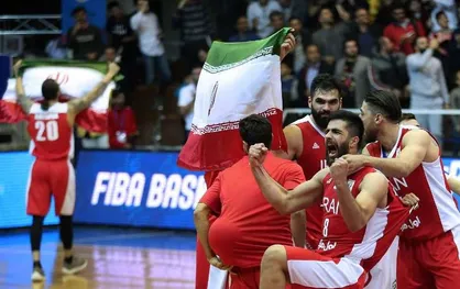 گزارش فیبا از صعود تیم ملی بسکتبال به جام جهانی