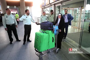 بازگشت اولین کاروان حجاج از سفر حج