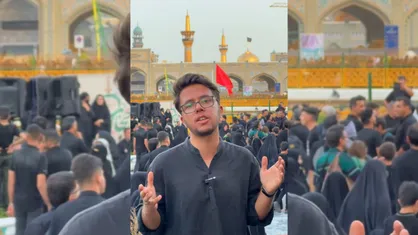 آخرین هم&zwnj;قدمی با زائران پیاده حرم امام رضا علیه السلام+فیلم