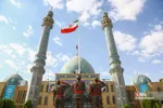 صبحگاه مشترک نیرو‌های مسلح در مسجد جمکران