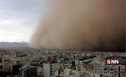 توفان در مسیر استان&zwnj;های تهران، البرز، قزوین و سمنان
