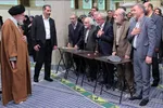 دیدار شعرا با رهبری انقلاب