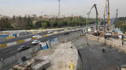 پروژه&zwnj;های عمرانی شهرداری تهران در بزرگراه شهید چمران