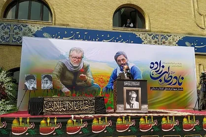 نادر طالب زاده به خانه ابدی تشییع شد