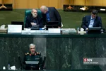 حضور سرلشگر باقری در صحن علنی مجلس شورای اسلامی