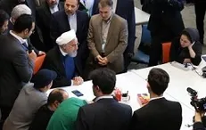 گفتگوی رئیس جمهور با جوانان فعال استارتاپی