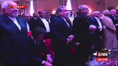 حضور پزشکیان و عراقچی در مجمع گفتگوی تهران