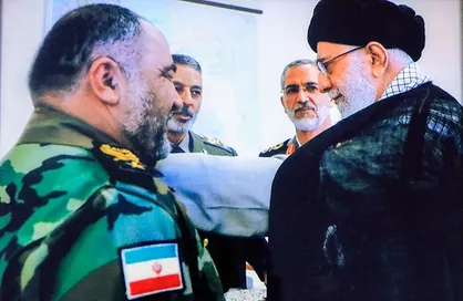 معاون عملیات نیروی زمینی ارتش با حکم فرمانده معظم کل قوا به درجه سرتیپی نایل شد