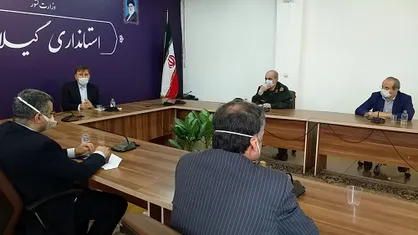 حریرچی از روند درمان بیماران کرونایی در گیلان بازدید کرد
