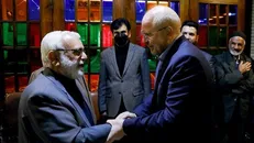 حضور قالیباف در مراسم ختم همسر رییس کمیته امداد امام (ره)