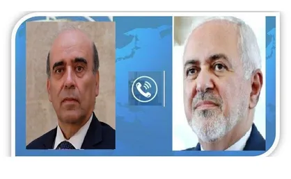 گفت&zwnj;و&zwnj;گوی تلفنی ظریف با همتای لبنانی