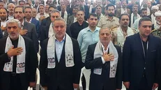 مراسم اجلاسیه ۱۶۶ شهید شهرستان زیرکوه و سالگرد شهادت شهید کاظمی برگزار شد