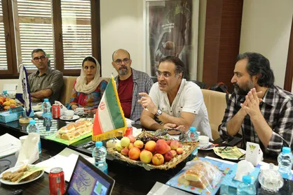 بازدید جمعی از سینماگران از انجمن اهدای عضو