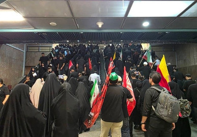 توقف خدمات ۷ ایستگاه متروی تهران به‌دلیل تراکم شدید جمعیت