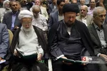 حجت الاسلام والمسلمین سید حسن خمینی و آیت الله امامی کاشانی