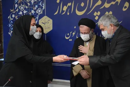 برگزاری آیین تکریم بانوان ایثارگر دانشگاه شهید چمران اهواز