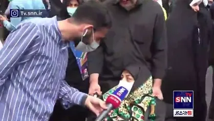 مصاحبه&zwnj;های متفاوت بانوان مسن حاضر در راهپیمایی روز قدس/ بخش اول